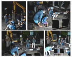 Pimpin Langsung Perbaikan Pipa, Hamzah Ahmad Pastikan Pasokan Air ke BPK Sulsel Normal Kembali