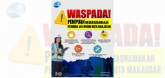 PDAM Makassar Ingatkan Warga: Sambungan Baru dan Diskon Hanya Lewat Jalur Resmi