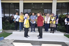 Kunjungan Dirjen Cipta Karya ke IPAL Losari