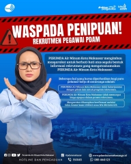 Marak Penipuan Penerimaan Pegawai Kontrak, Dirut PDAM Makassar Beri Ancaman Tegas
